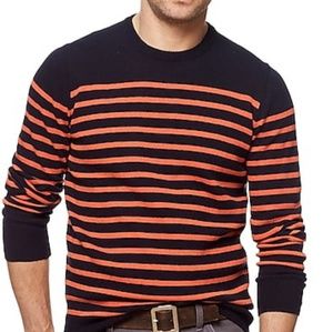 J CREW Mariner-striped sweater
/ L